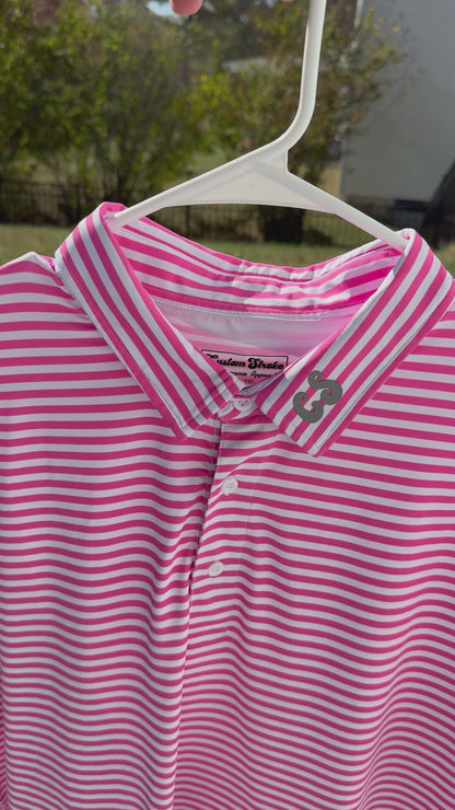 (PRE-ORDER) Pink Performance Polo